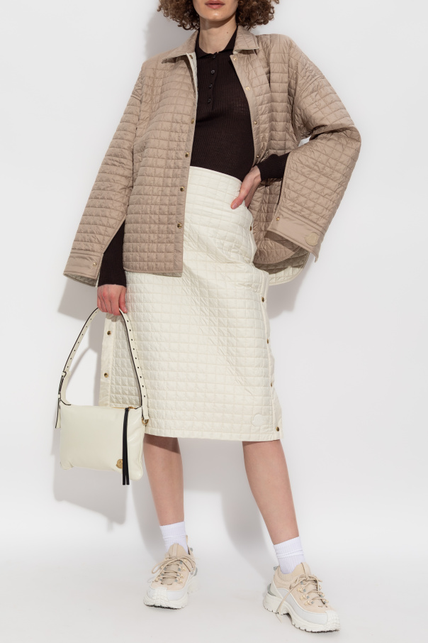 Beige Quilted shirt Moncler - Vitkac AS